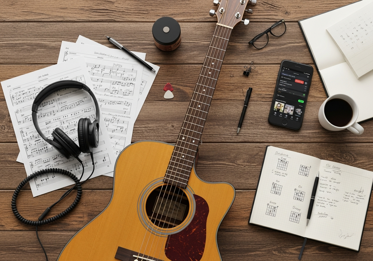 Рабочее пространство музыканта